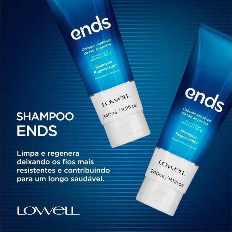 Lowell Shampoo Ends 240ml - Shampoo - Magazine Luiza