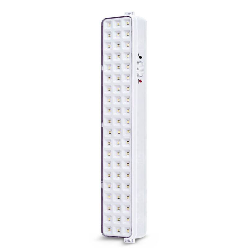 Luminária Emergência Segurimax Slim 60 Leds 6h 60m2 - Luminária de ...