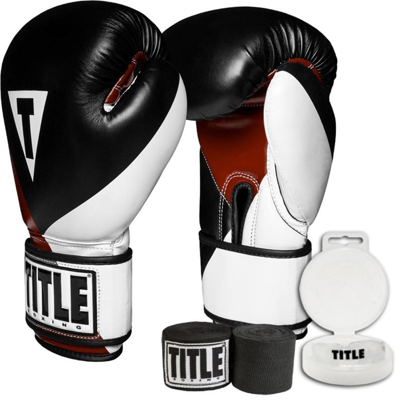 Gants De Boxe Muay Thai Pour Entraînement - Hommes Et Femmes, Cuir PU, Fermeture Velcro, Pour Sac De Frappe