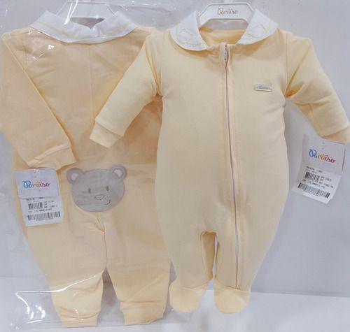 Macacão Paraiso Bebe Menino Menina Unissex Enxoval 11802 - Paraíso ...