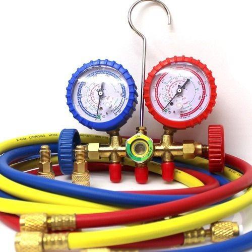 Manometro Refrigerante R410 R407 - Set Diagnosi Per Aria Condizionata