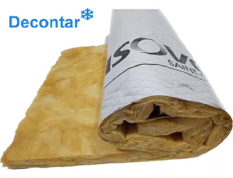 Manta Lã De Vidro Aluminizada Isolante Térmico Fogão E Forno - Decontar ...
