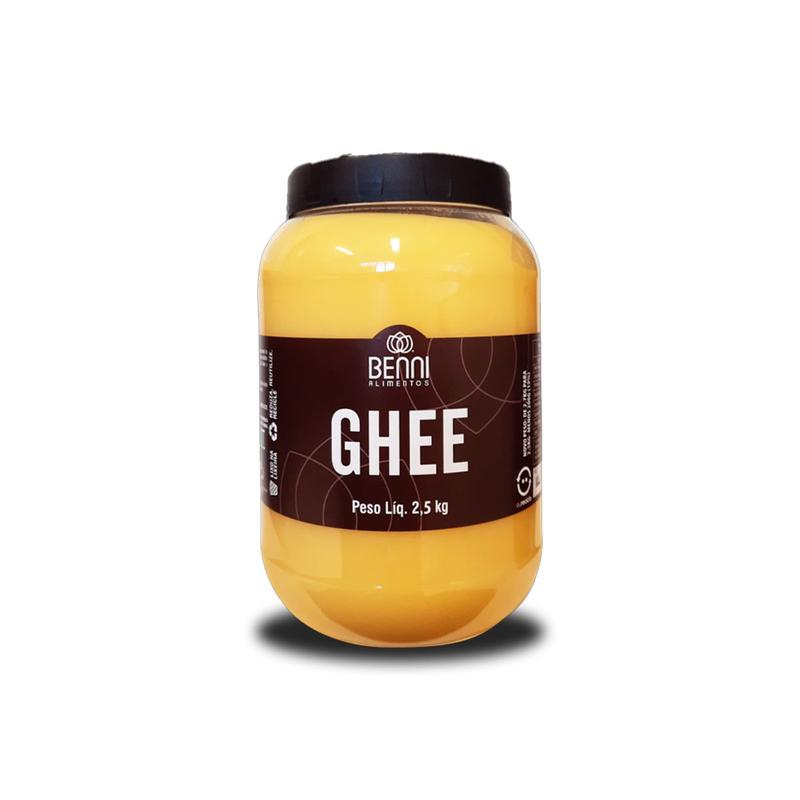 Manteiga GHEE Gigante 2,5kg Benni Alimentos Ghee / Manteiga