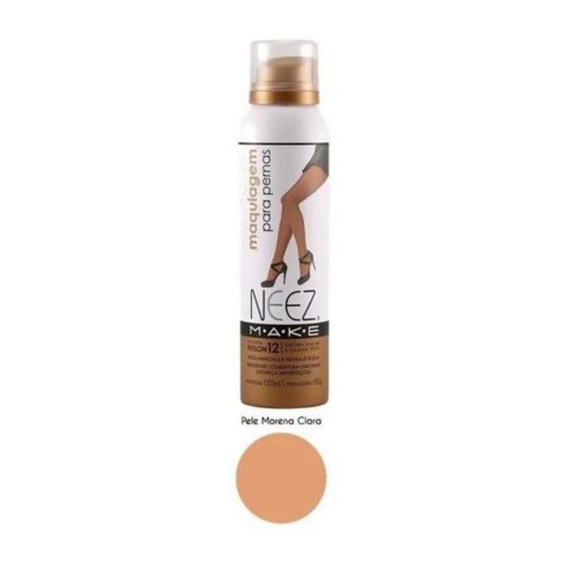Maquiagem Para Pernas Neez 150ml Não Mancha,á Prova D' Água - Maquiagem ...