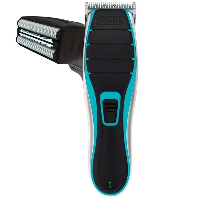 Máquina de Cortar Cabelo Wahl Style 2 em 1 Sem Fio Lâmina Aço Inox com ...