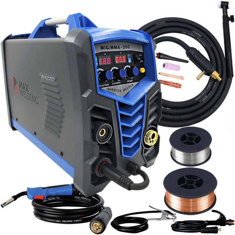 Maquina De Solda Mig 200 Bivolt 110/220V Inversora Max Tocha Tig Mma ...