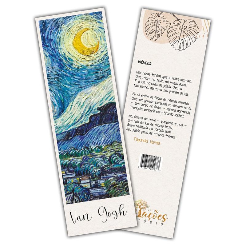 30 Segnalibri Artistici Con Dipinti Di Van Gogh - Set Per Lettura, Appunti E Decorazione - Ideali Come Regalo - Foto 3