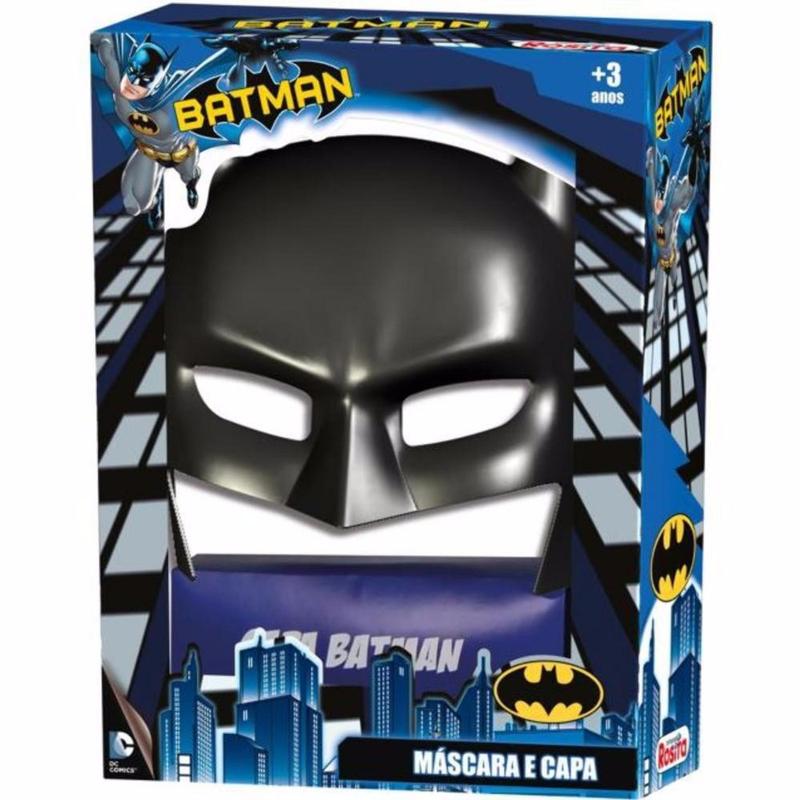 Mascara e capa batman - Rosita - Máscara Infantil - Magazine Luiza