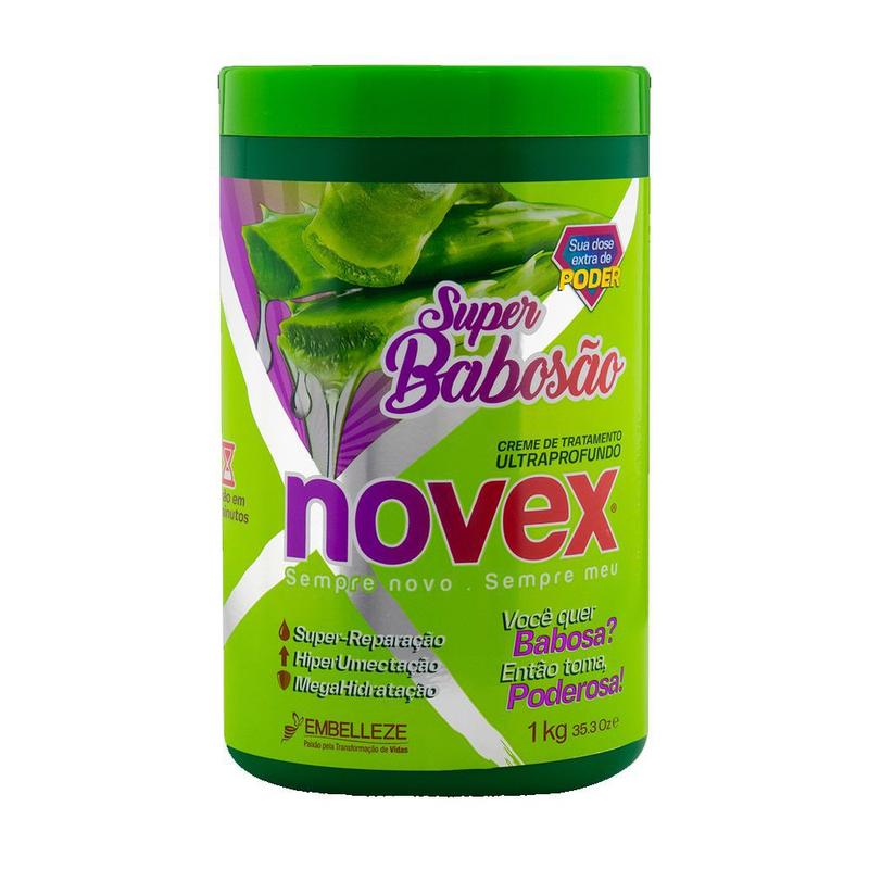 Máscara hidratante novex super babosão 1kg - Máscara Capilar - Magazine ...