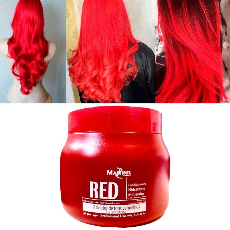 Mascara Matizador Red Vermelho Mairibel 500g - Matizador - Magazine Luiza