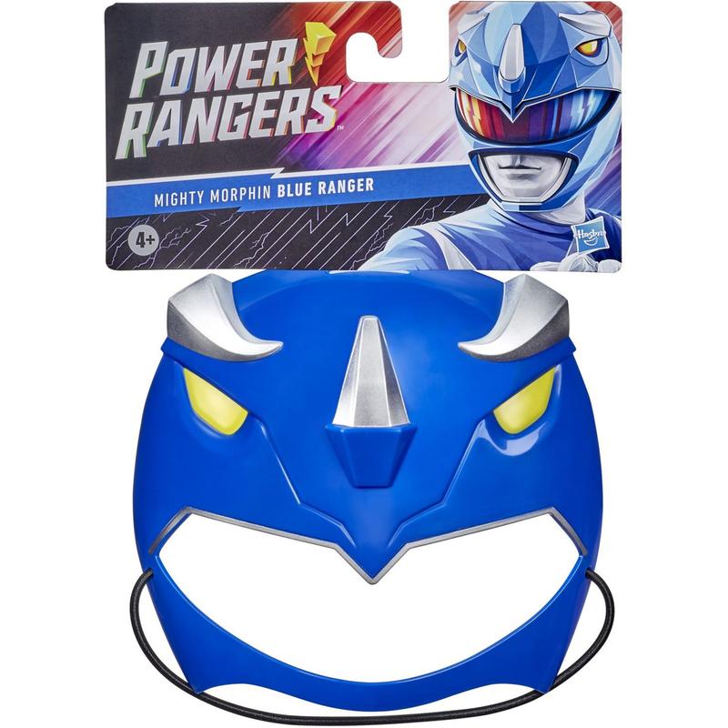 Mascara Power Rangers Blue Ranger Azul Mighty Morphin Hasbro - Máscara ...