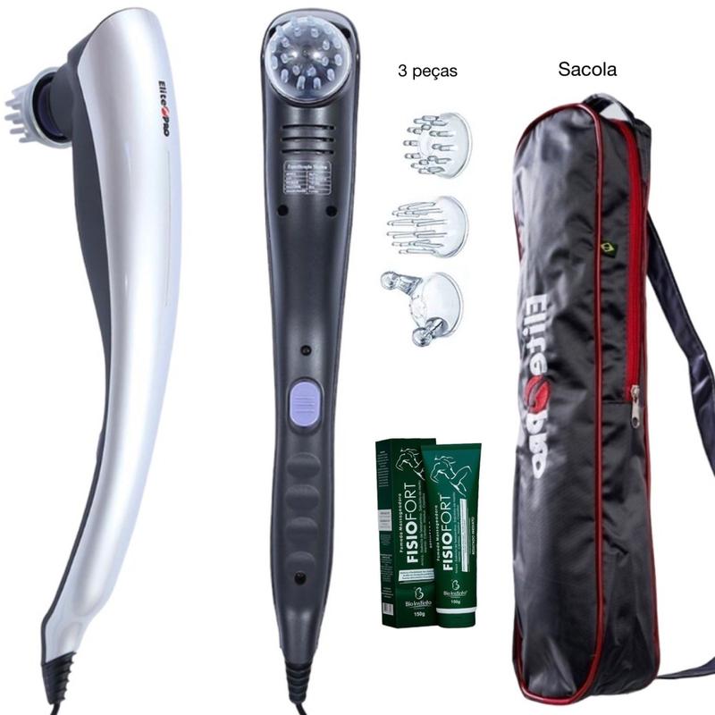 Massageador elétrico profissional elite pro com infravermelho 110v ...
