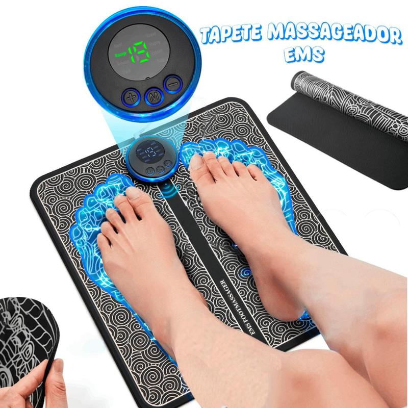 Massageador Para Os Pés Tapete Massageador Elétrico Digital - VIJODI ...