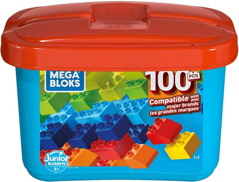 Mega Bloks Mega Construx 100 Peças Mattel - Brinquedos de Montar e ...