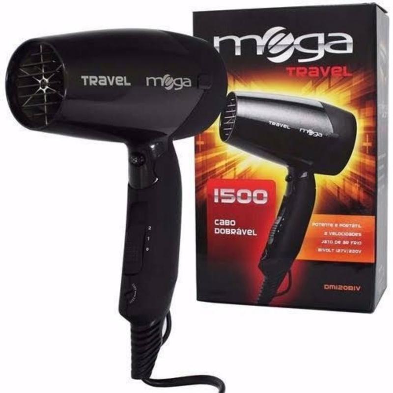 Mega Secador Travel Viagem DM120BIV Bivolt - Secador de Cabelo ...