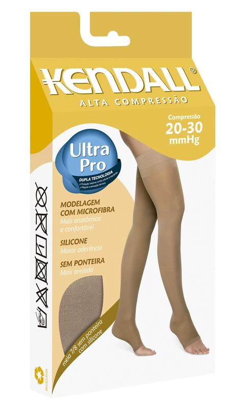 Meia 7/8 de Alta Compressão 7/8 Kendall 1713 - Sem Ponteira - Meia ...