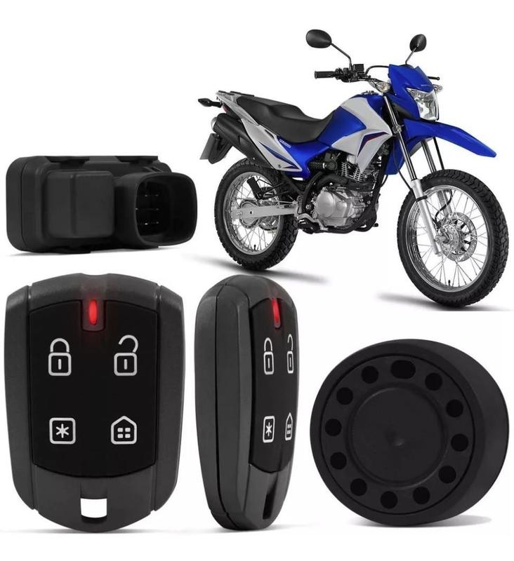 Melhor Alarme de Moto Dedicado G8 Moto Bros Xre 2 Controles - Positron ...