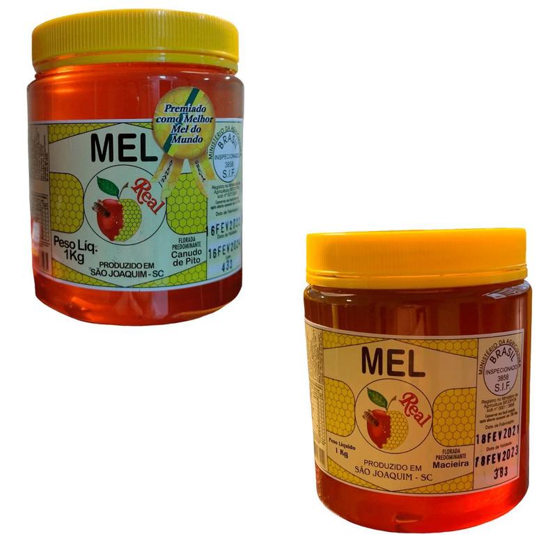 Melhor Mel Do Mundo E Mel Macieira De São Joaquim Sc 02 Kg - REAL - Mel ...