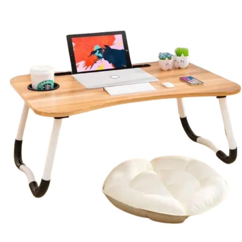 Mesa Portátil Dobrável Suporte P/ Notebook estudar Cama Sofá Articulada ...