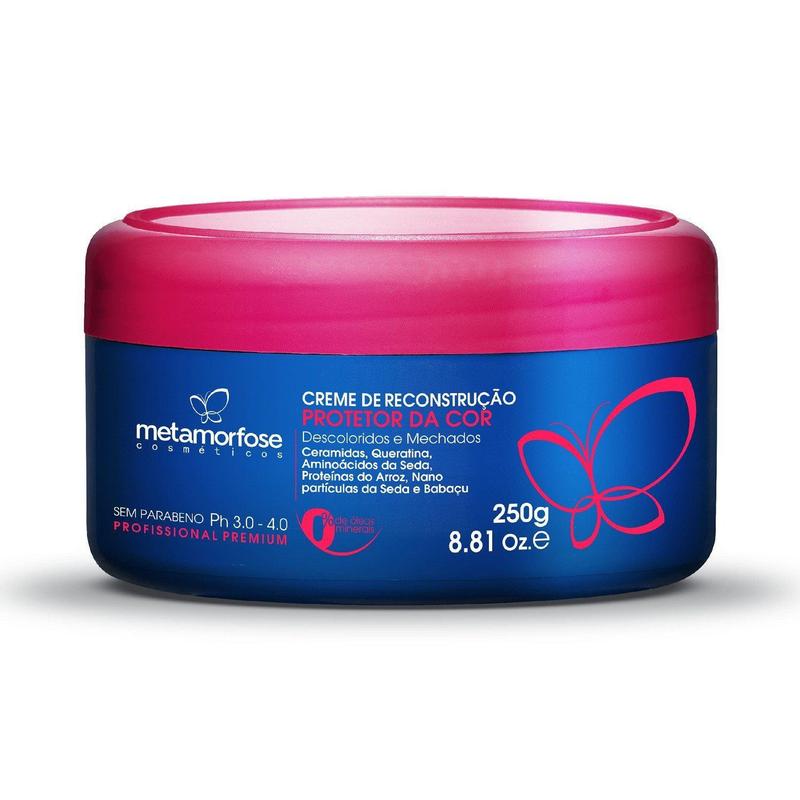 Metafore Cream Metamorfose - Creme Vegano de Reconstrução Protetor da Cor - 300g ...