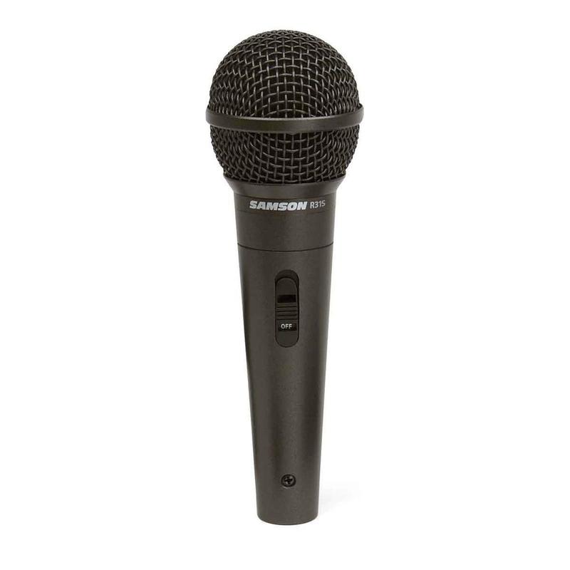 Microfone Profissional Samson R31S Hipercardioide - Musical Express ...