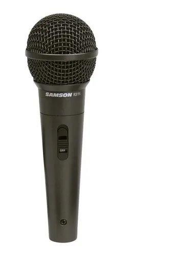 Microfone Samson Hipercardióide R31S de mão - Microfone Dinâmico ...