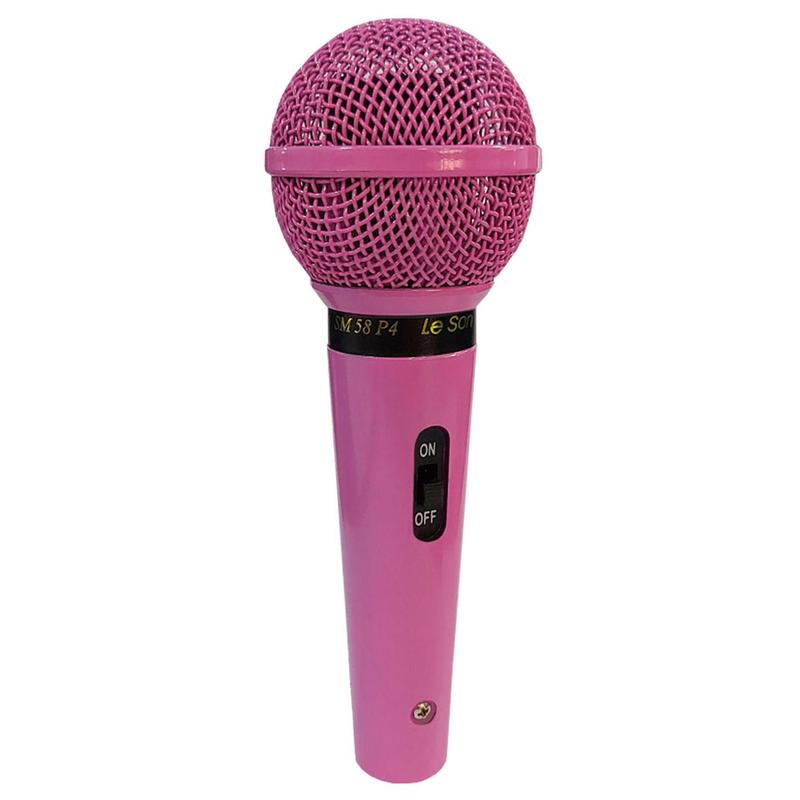 Microfone Sm58 P4 Lc Rosa Cardióide Unidirecional Leson - Le-son ...