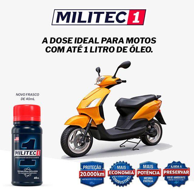 Militec 1 para motos original 40 ml - Lubrificante para Moto - Magazine ...