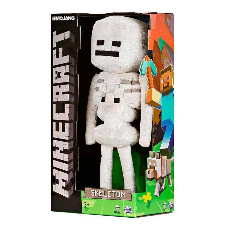 Minecraft: Boneco De Pelúcia Skeleton - Jinx - Boneco Minecraft ...