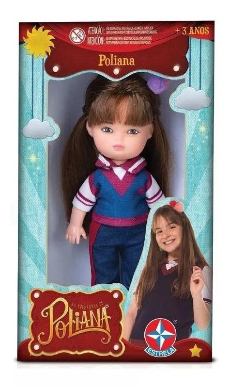 Mini Boneca Poliana - Aventuras De Poliana - 18 cm - Estrela - Mini ...