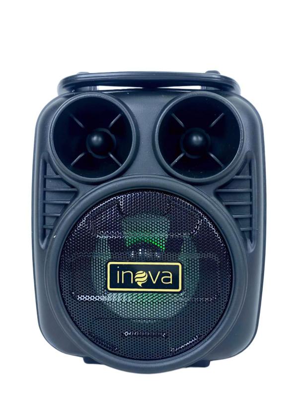 Mini Caixa De Som Estéreo Bluetooth Rádio FM Entrada USB Microfone AUX ...