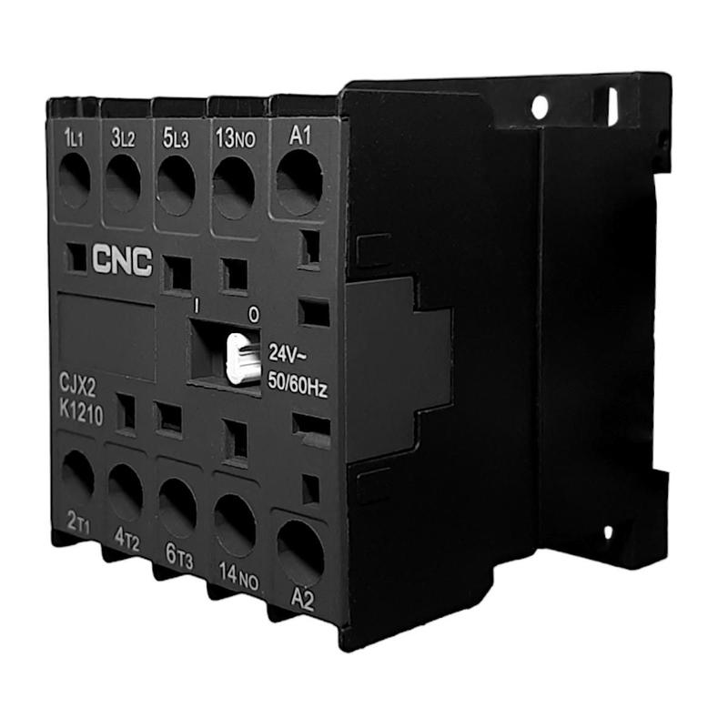 Mini Contator Modelo Cjx2-K 1210 24V - CNC - Disjuntor Din - Magazine Luiza