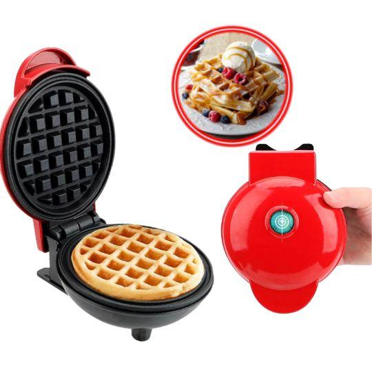 MIni Máquina De Fazer Waffle Grill Pratico Antiaderente wym Waffle