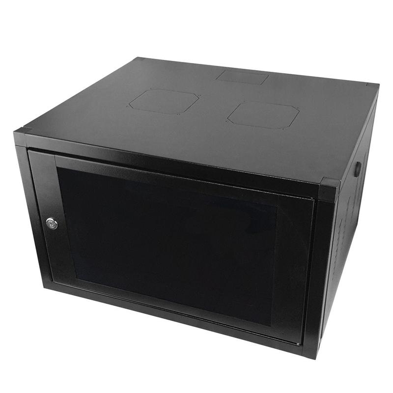 Mini Rack Telecom Mini Rack de Parede 6Ux470mm Preto Texturizado - MLINE0064 - Pier ...