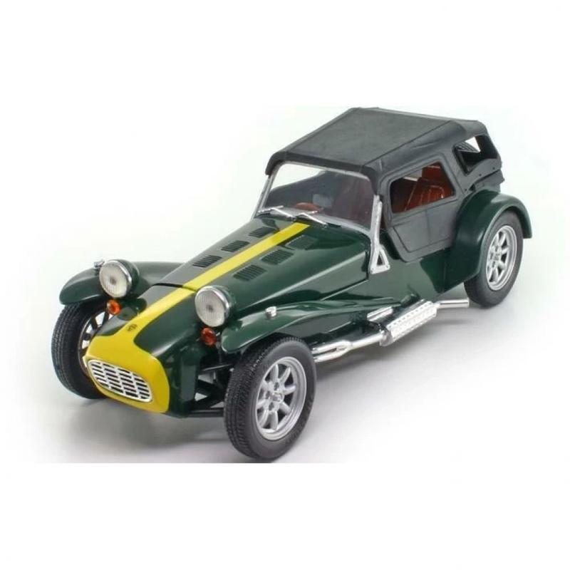 Lotus Caterham Super 7 1/18 ANSON - Cabriolet Vert Anglais 1957 - Occasion Sans Boîte
