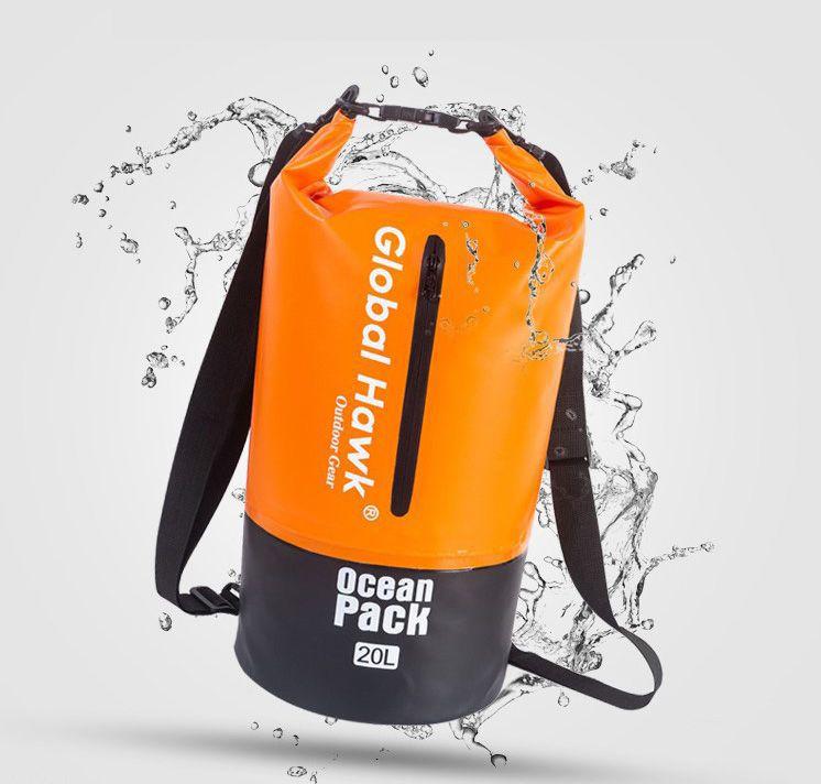 Mochila Bolsa Saco Estanque Impermeável 20 Litros OceanPack - Saco ...