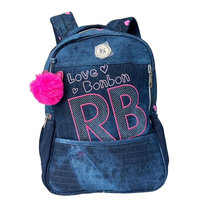 Mochila de Costas em Jeans OFICIAL REBECCA BONBON RB3165 - CLIO ...