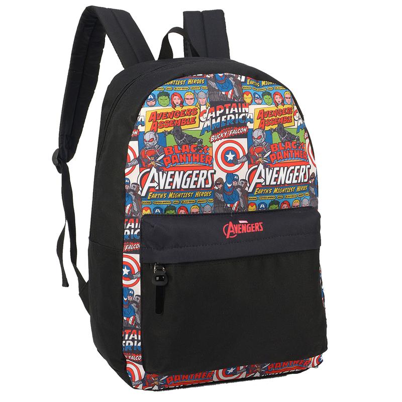 Mochila De Costas Infantil Vingadores Avengers Quadrinhos Marvel Luxcel