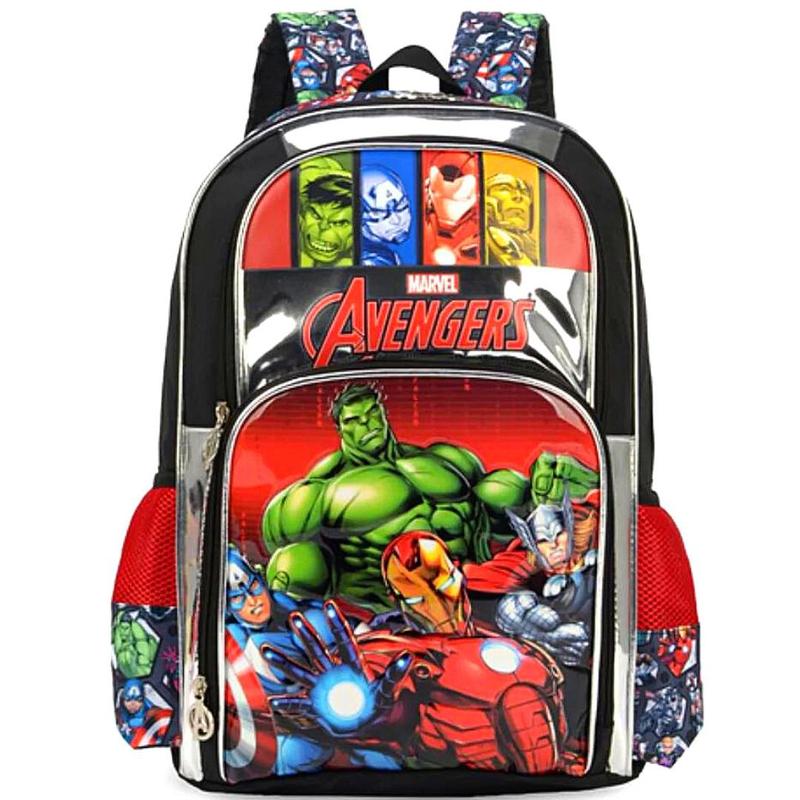 Mochila de Costas Vingadores Marvel Preto - Luxcel - Mochilas ...
