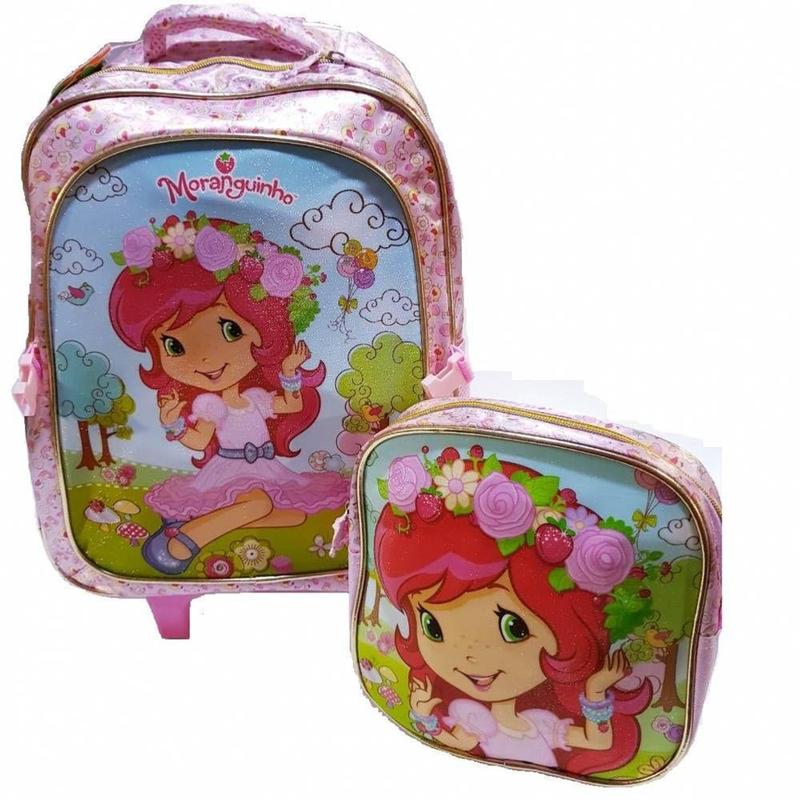Mochila De Rodinha Moranguinho Perfect Day 4650 - ROSA - PACIFIC ...