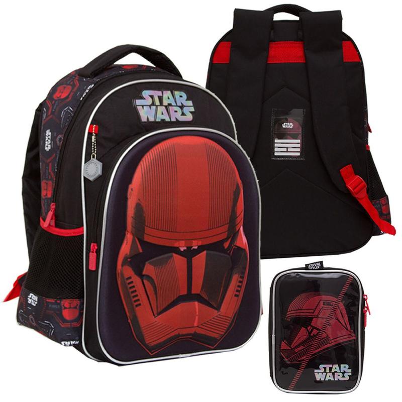 Mochila Infantil Costas Menino Star Wars Stormtrooper Luxcel - Kit ...