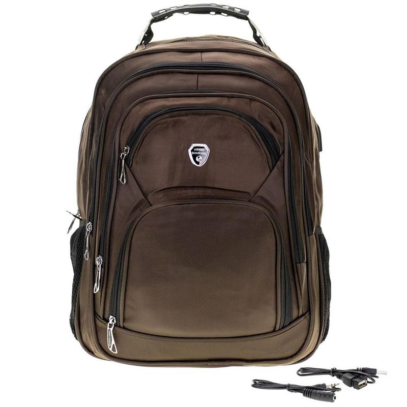 Mochila masculina arara dourada - b20192 - Mochilas - Magazine Luiza