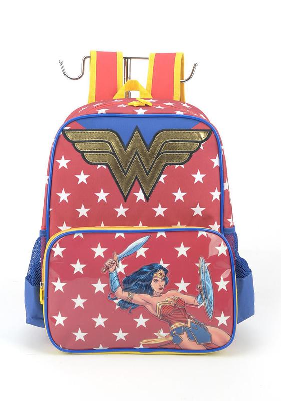 Mochila Mulher Maravilha Escolar Is32941Ww - Luxcel - Mochila Infantil ...