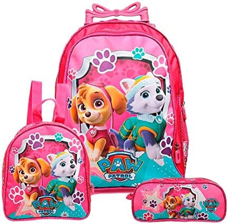 Mochila Rodinha G Patrulha Canina Menina Skye - Loja do bom - Mochilas ...