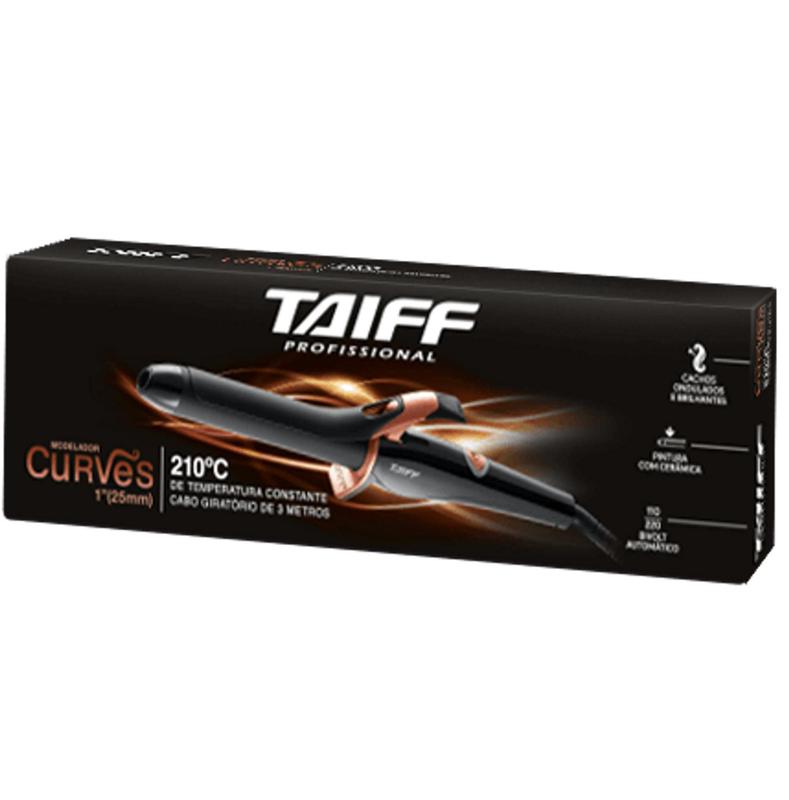 Modelador de Cachos Curves Taiff 25mm 210C Bivolt - Modelador de Cachos ...