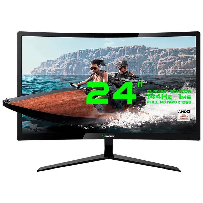 Monitor 24.0 Gamemax Led Gmx24C144 De 144Hz - Monitor para Computador ...