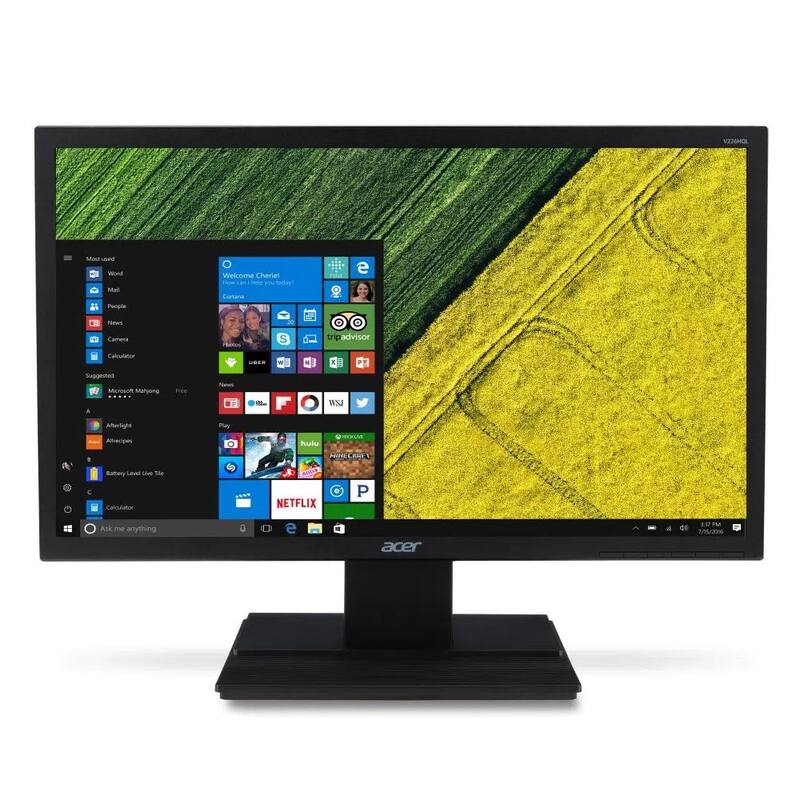 Monitor Led 21 Polegadas Monitor Acer V226hql Led 21,5 Polegadas 60hz 5ms Preto - Monitor para ...