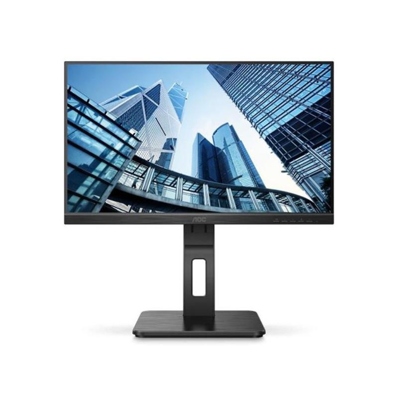 Monitor Aoc 21,5 75hz 4ms Led 22p2es Hdmi Display Port Vesa Pivot Aj ...
