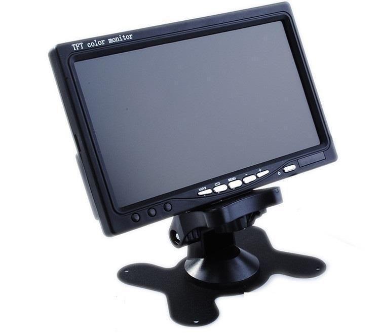 Monitor De 7 Polegadas Lcd Tft Color - Monitor Automotivo - Magazine Luiza