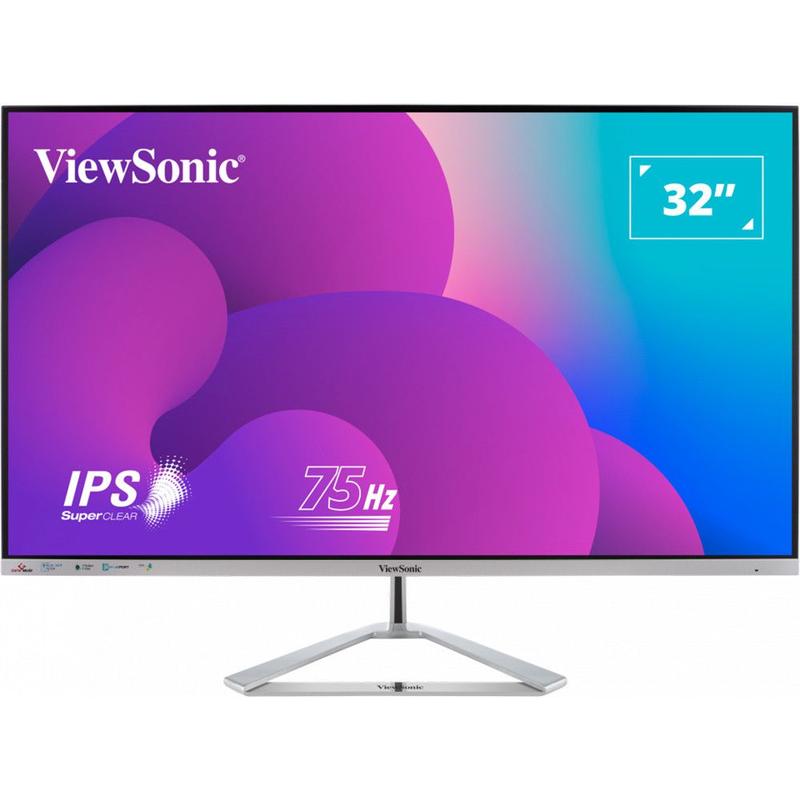 Monitor Gamer ViewSonic 32 FHD 75Hz 8ms HDMI DP VGA IPS Preto - VX3276 ...